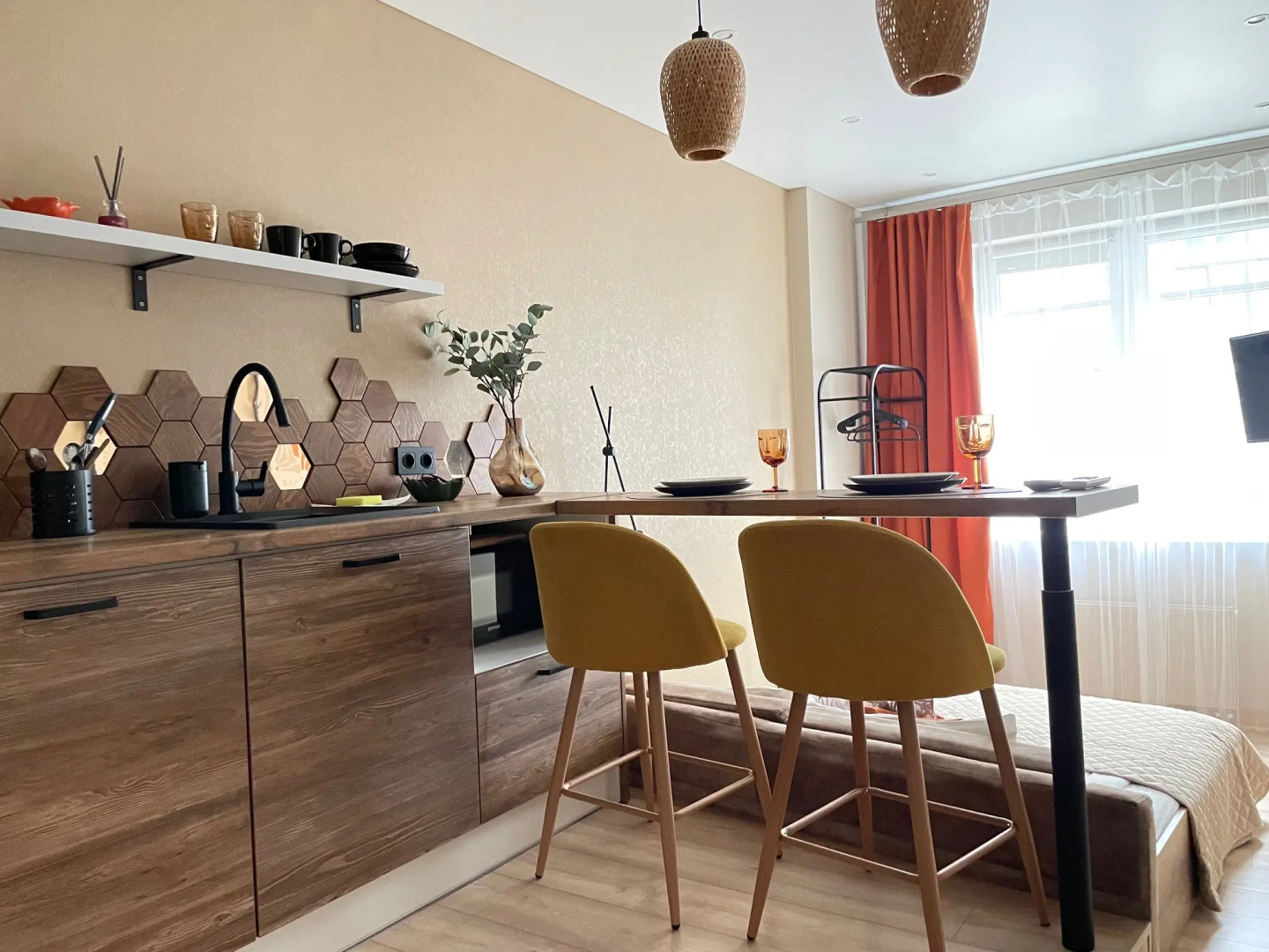 Апартаменты Времена года в Центре города Осень