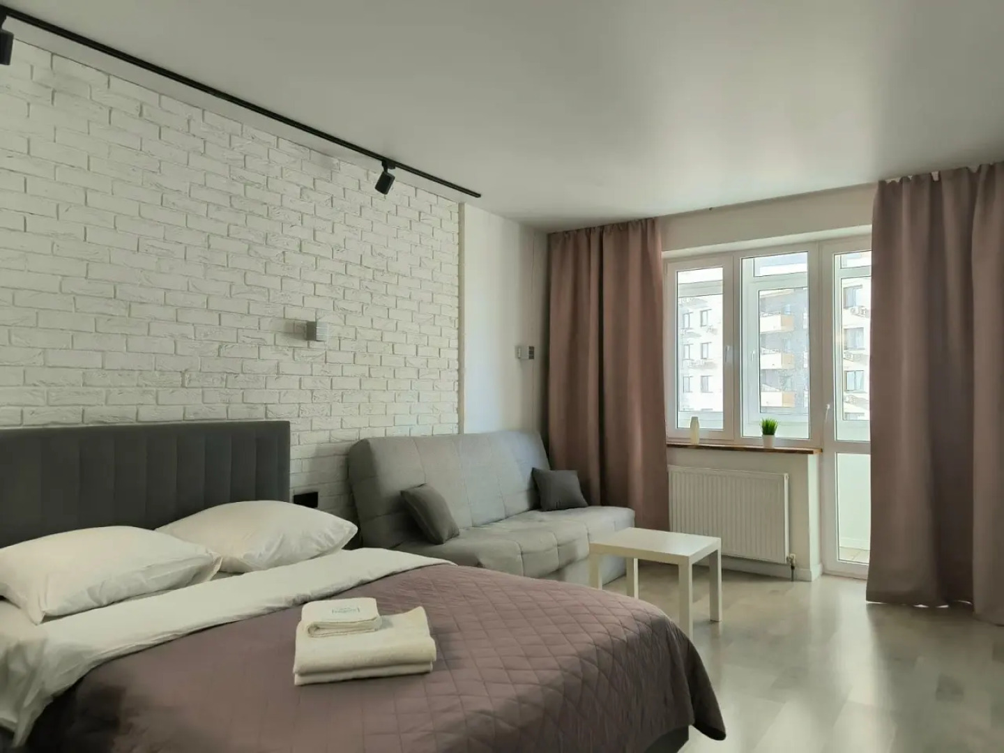 Апартаменты Pink комфортная студия