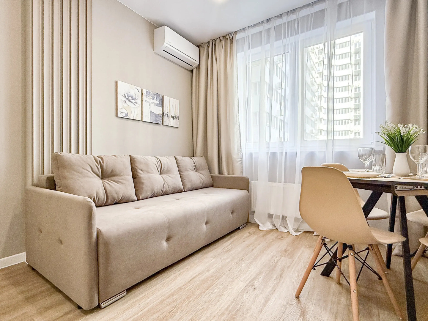 Квартира Капучино Апарт в ЖК Облака-2