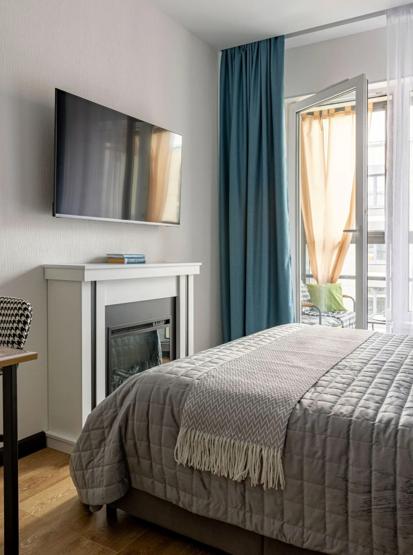 Апартаменты зеркальные в доме с бассейном в Сестрорецке