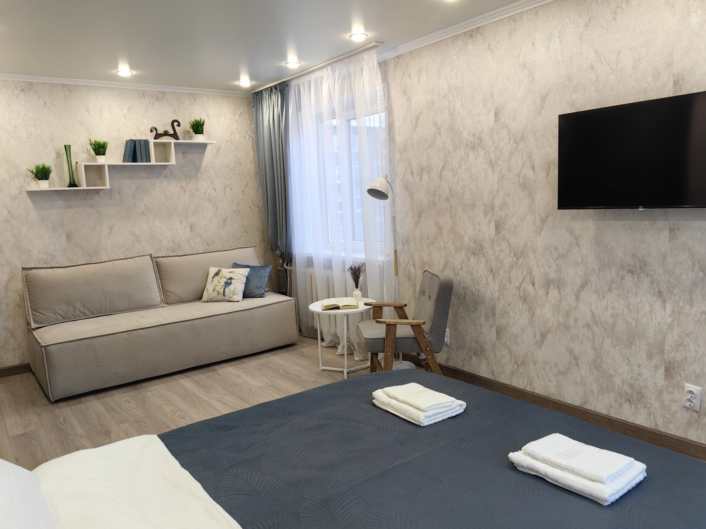 Квартира с дизайнерским ремонтом в центре Мурманска