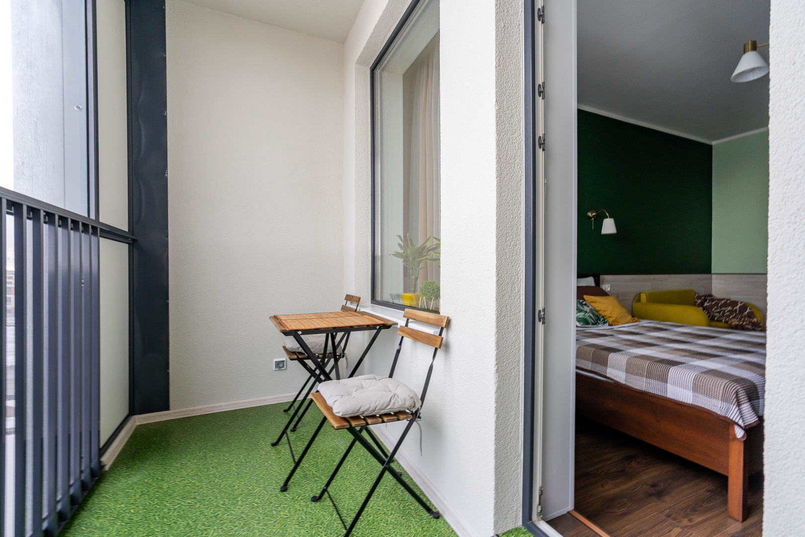 Апартаменты Green studio Emerald