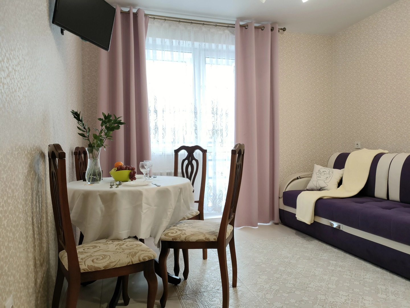 Квартира с видом на город