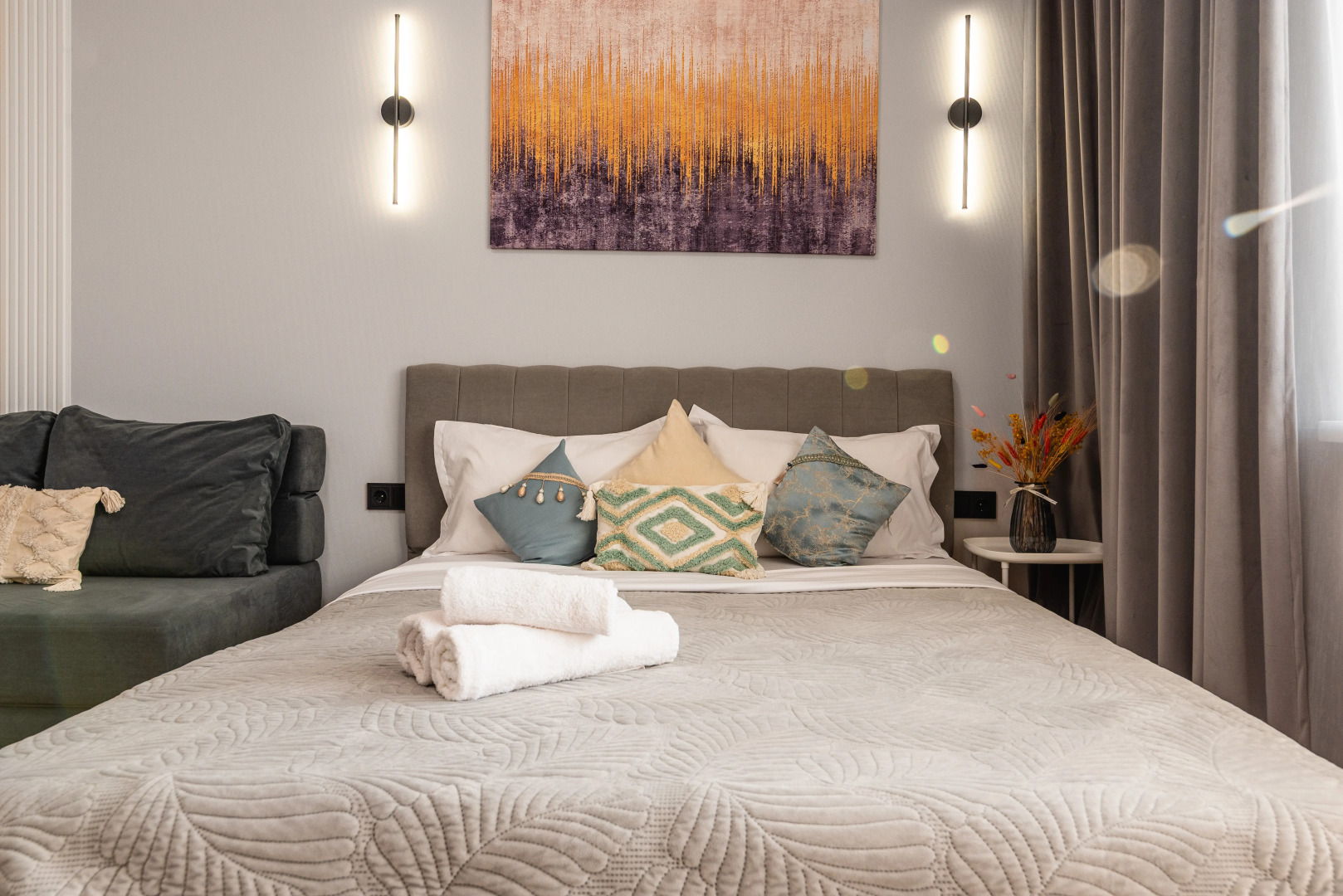 Апартаменты Стильная Квартира в Центре Алматы (114)