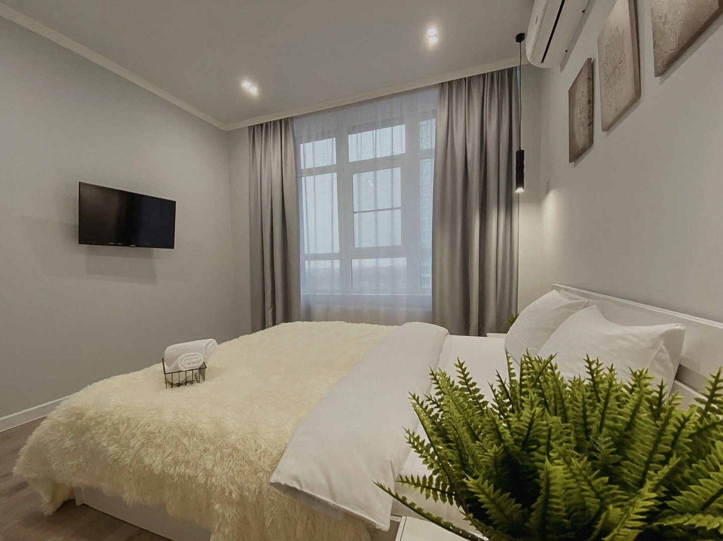 Квартира Green FOX из трех комнат в ЖК Атмосфера