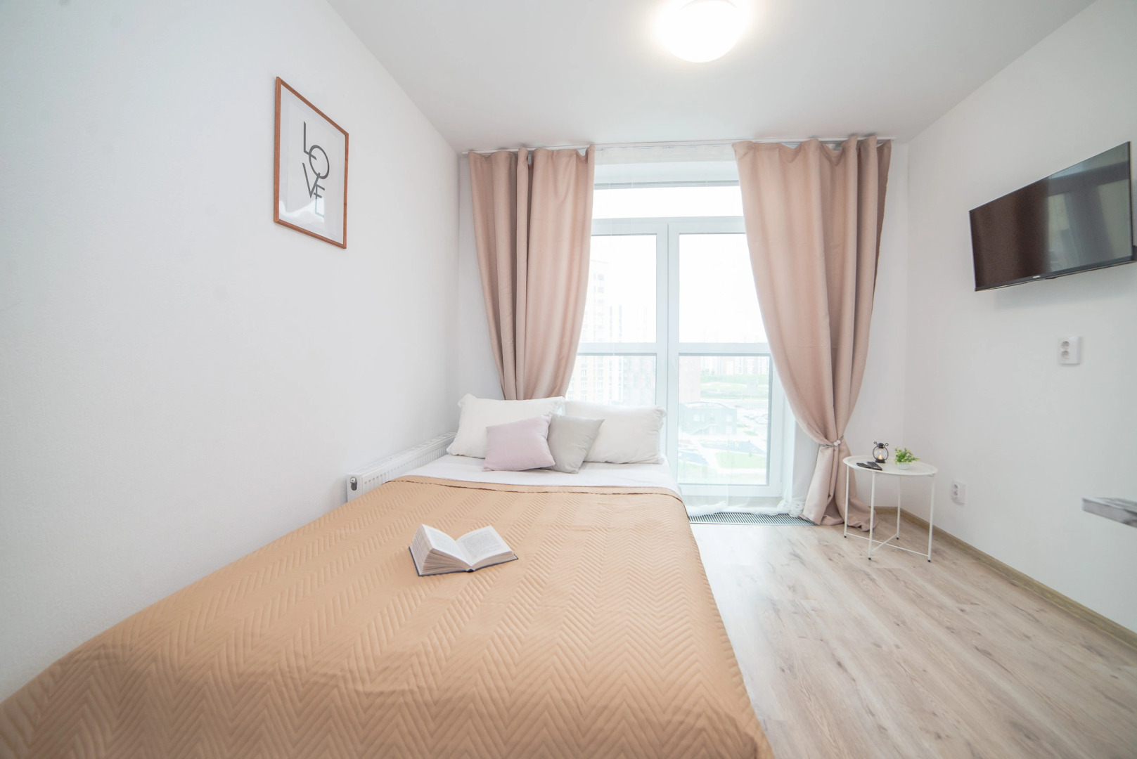 Квартира Студия с панорамным окном