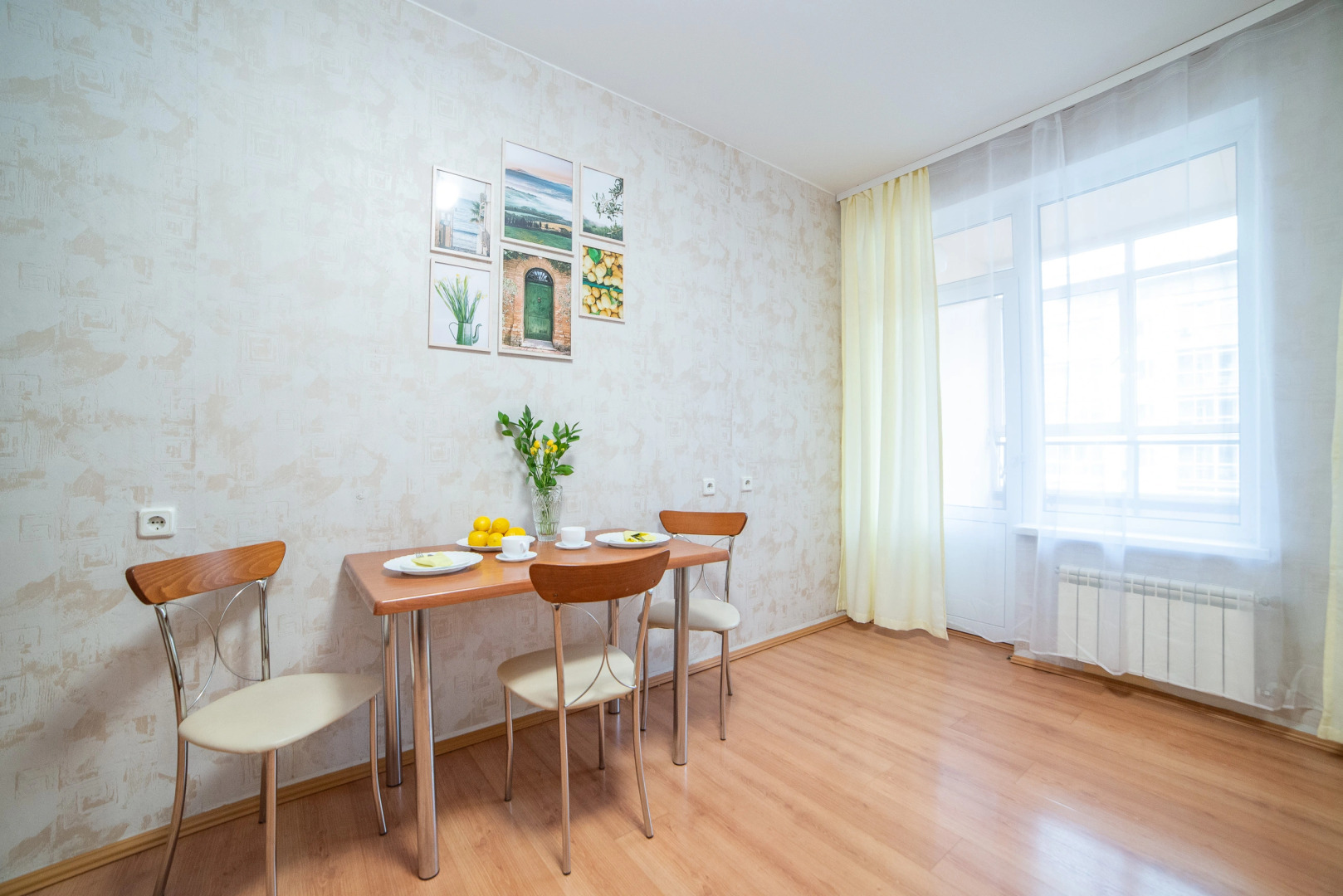 Апартаменты Трехкомнатная в центре