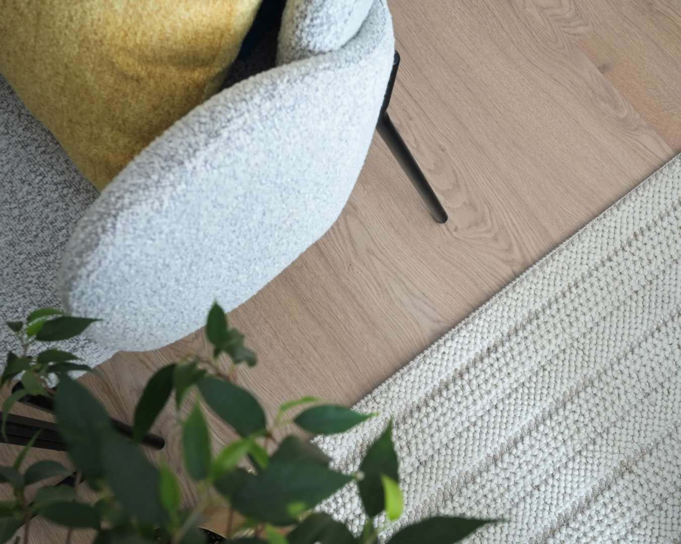 Квартира с бирюзовым настроением