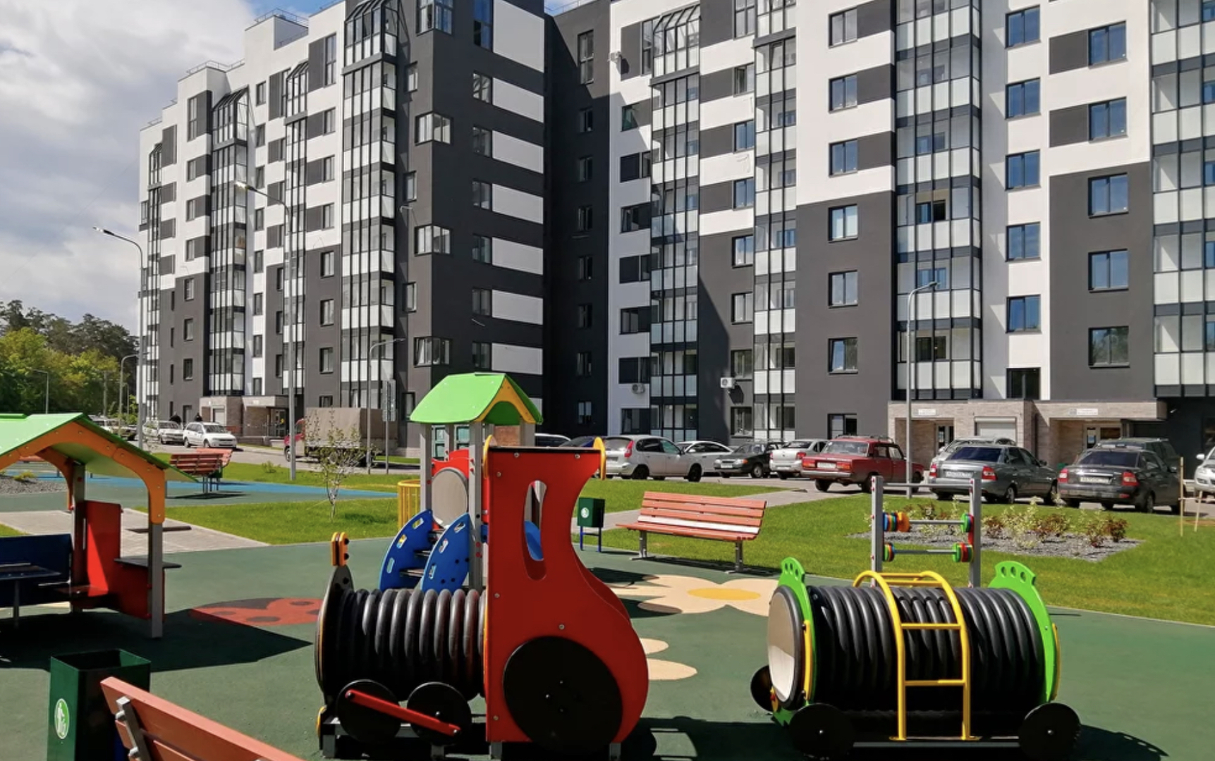 Апартаменты Vitamia Art в Премиум ЖК Гринвуд около леса