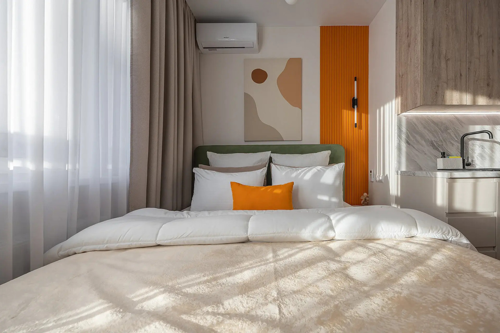 Апартаменты рядом с аквапарком океанис