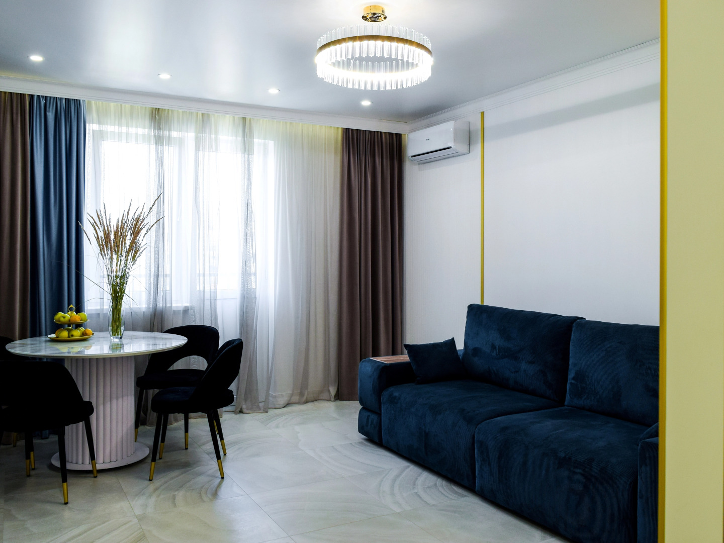 Апартаменты Морент с дизайнерским ремонтом в ЖК Фрукты