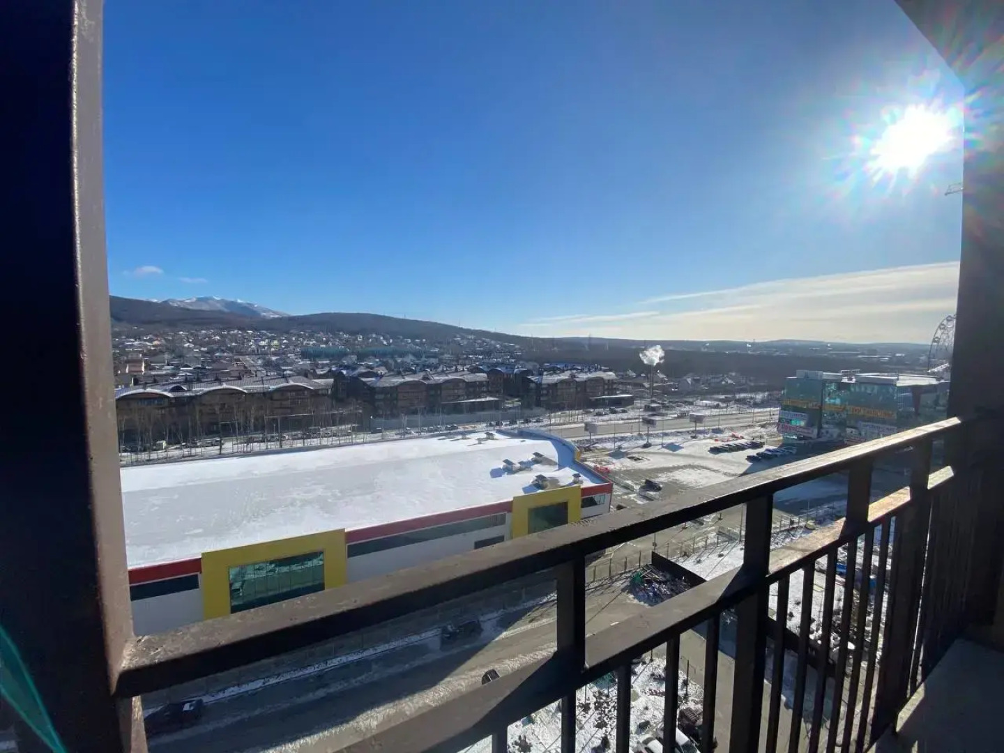 Квартира 2-к Квартира у Сити-Мола, на 12 этаже с видом на Восход