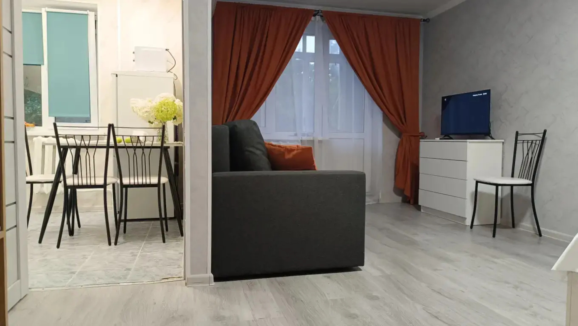 Квартира с балконом на Ромашке с видом на гору Машук