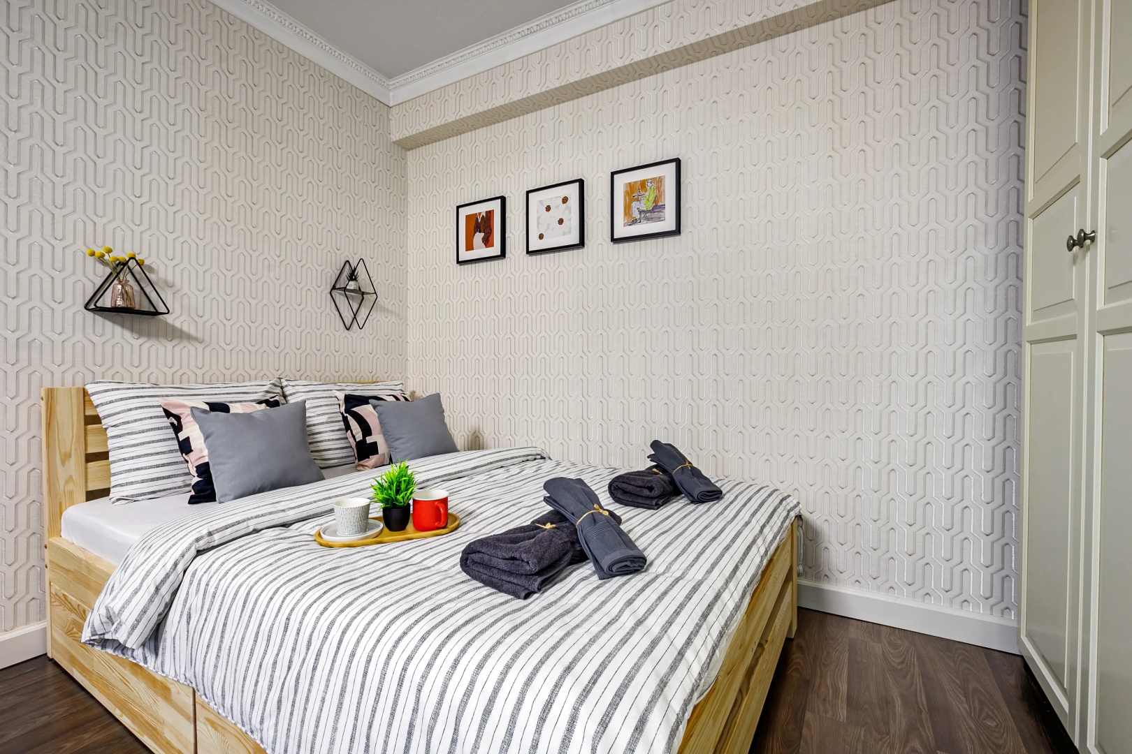 Апартаменты Belorusskaya railway station cozy apartment with parking