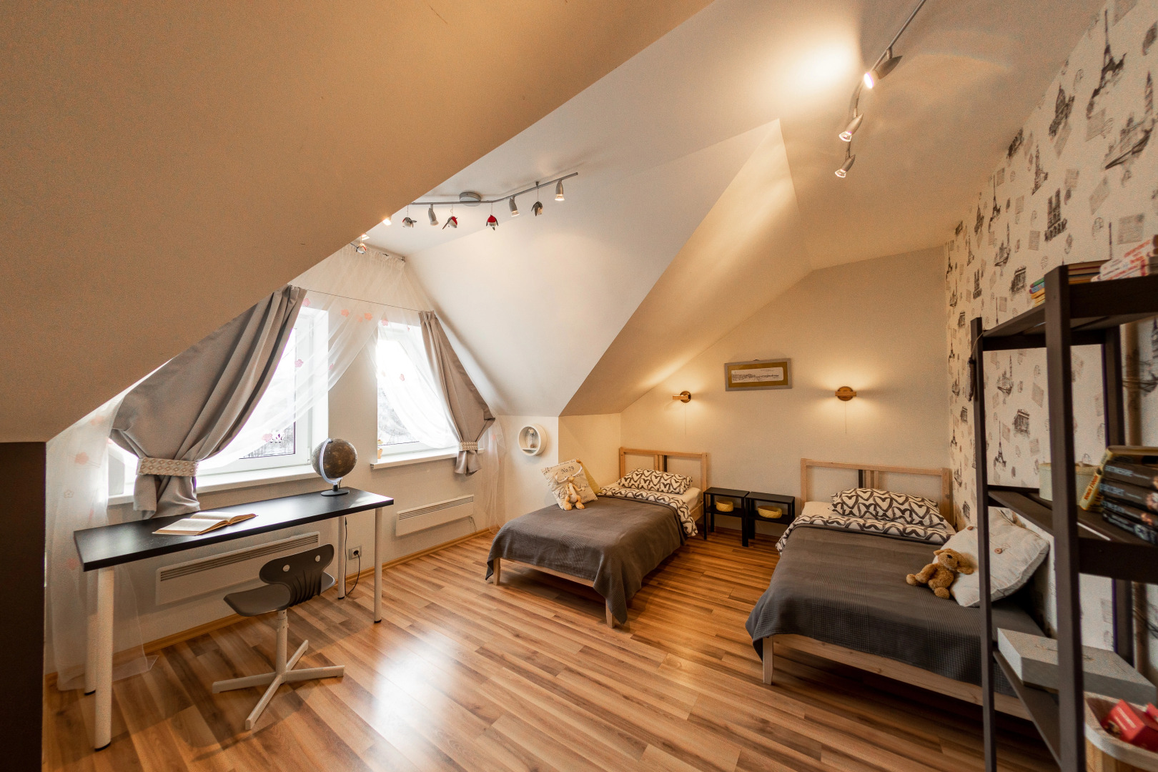 Апартаменты Семейный Таунхаус с Камином и Сауной