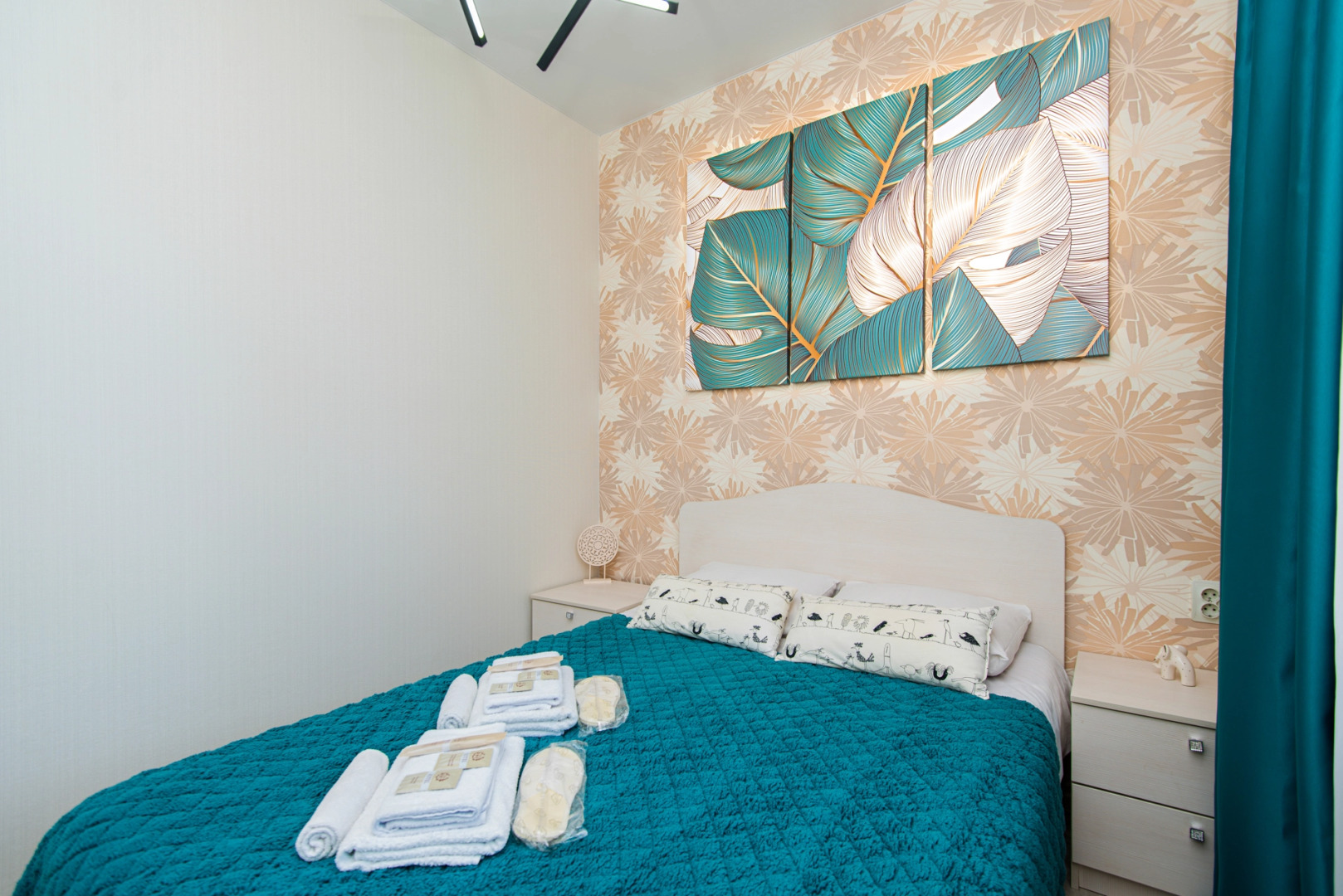 Квартира 2-к у залива в новом доме на Пирогова 2/2 от RentAp, 6 сп.мест