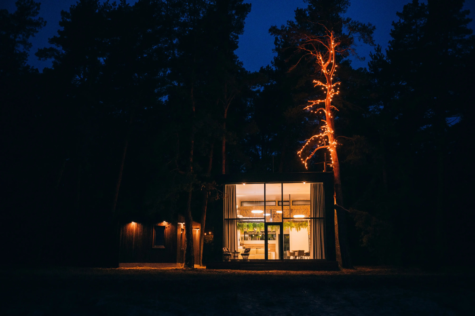 Глэмпинг Загородный дом с баней А-Пушкин