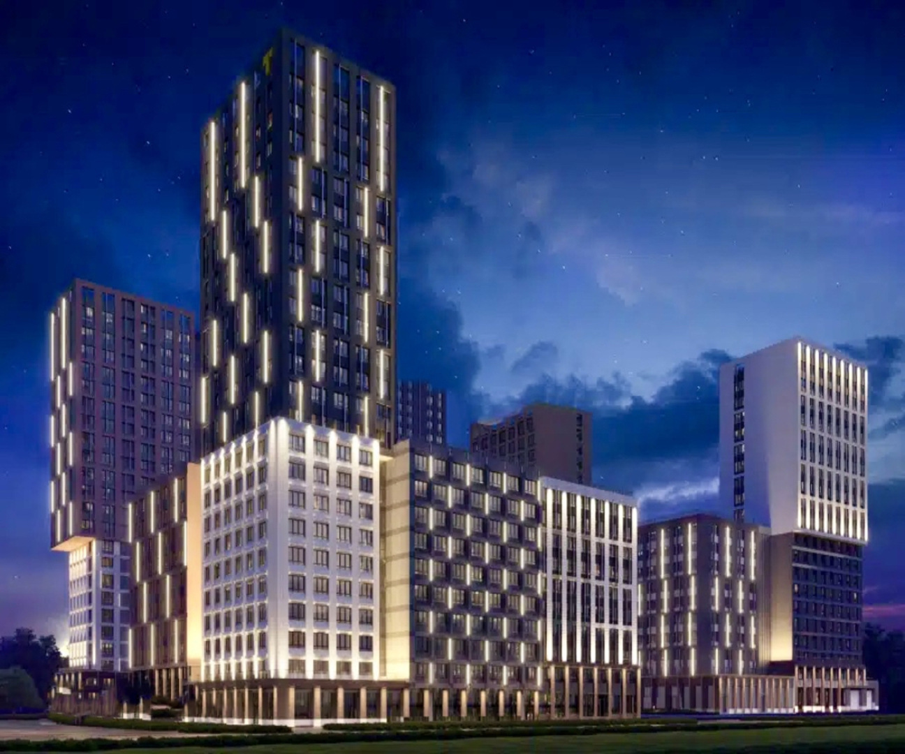 Квартира Fsf Прекрасная Студия в Элитном ЖК