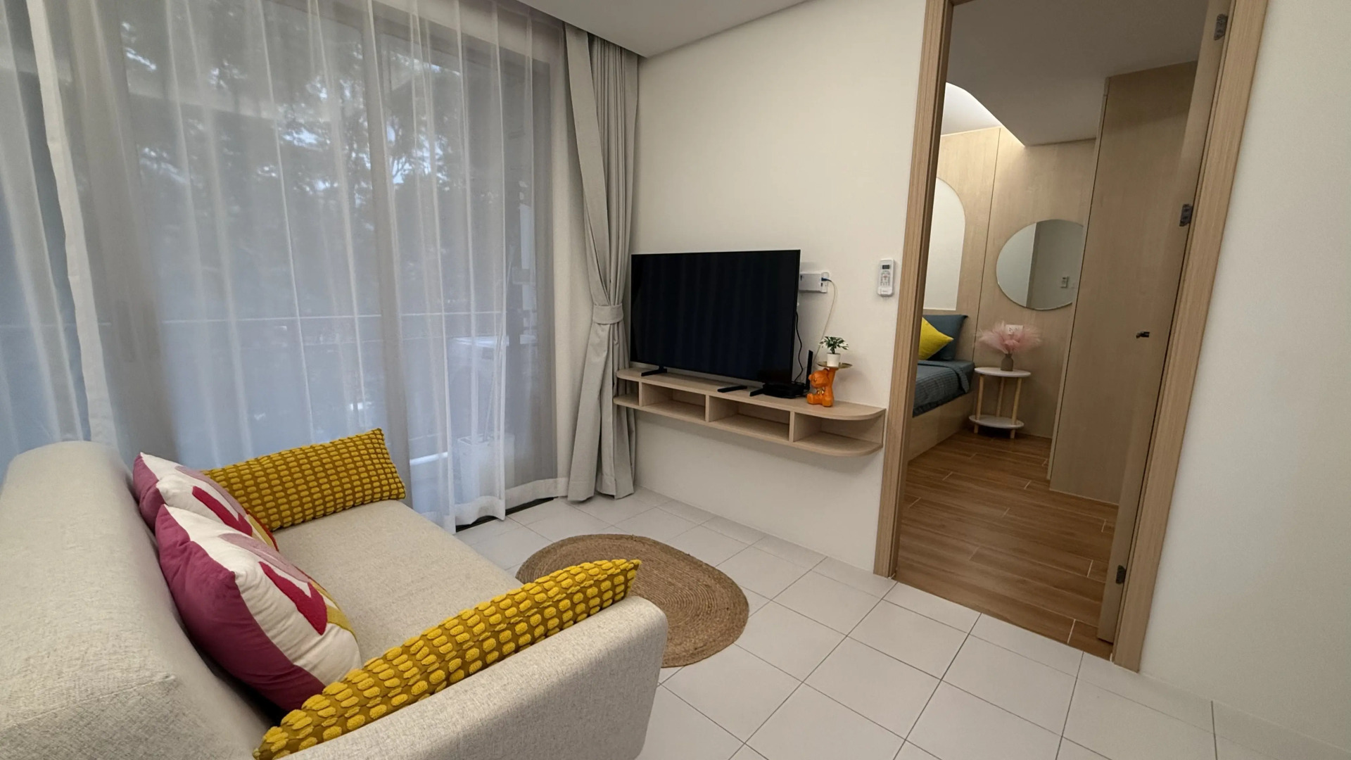 Квартира Новая с двумя спальнями  и бассейном  у моря пляж Камала