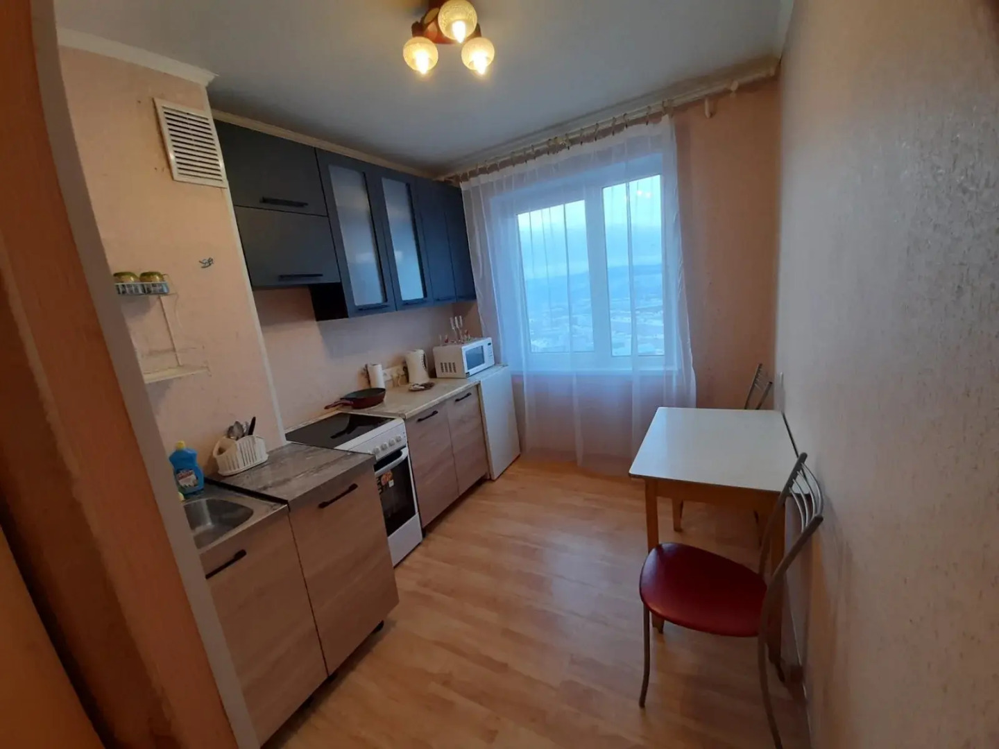 Апартаменты с 1 комнатой с видом на горы и залив (КВАРТИРА51)