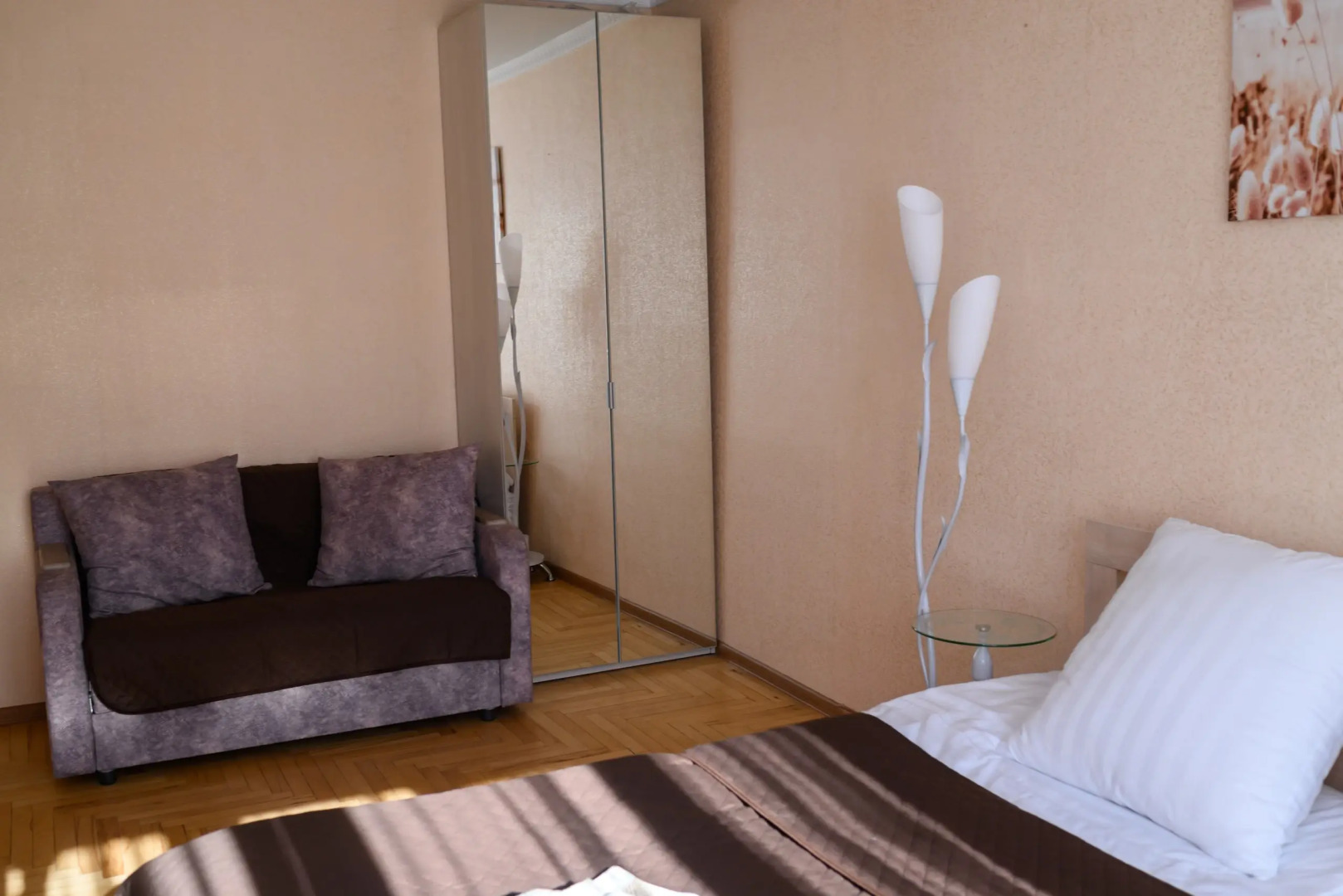 Квартира Однокомнатная Уютная с Балконом в Курортной Зоне Кисловодска