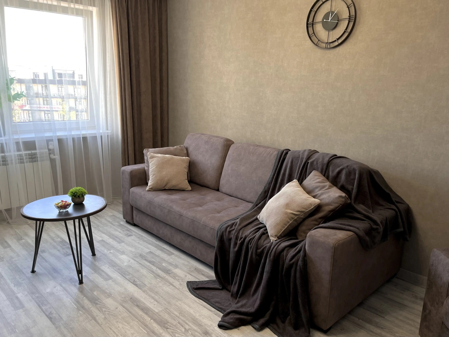 Квартира просторная для семейного отдыха в 10 минутах от моря