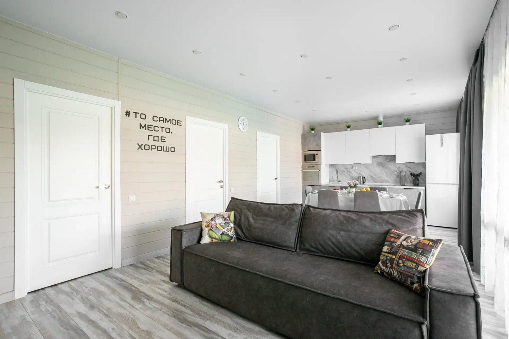 Частный дом с русской баней и банным чаном