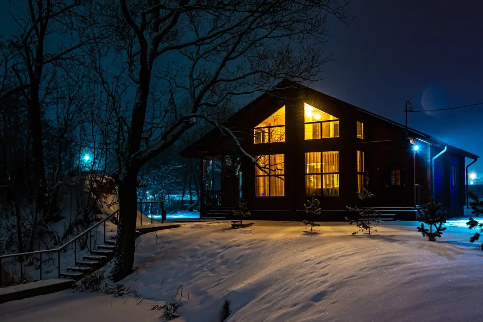 Гостевой дом Загородный дом с русской баней