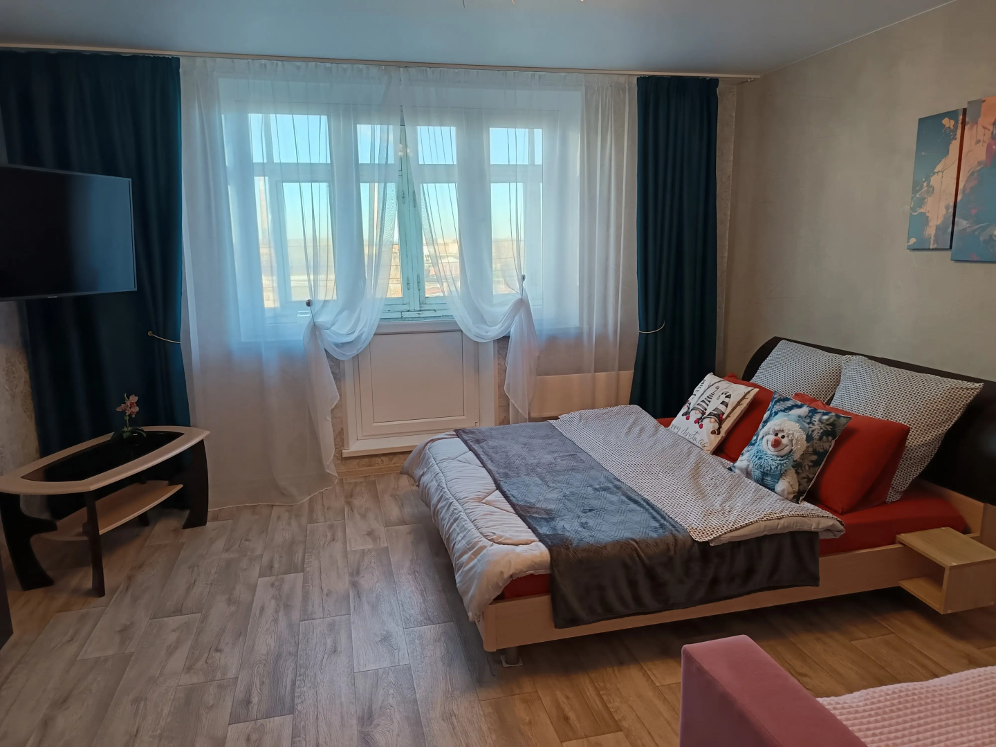 Квартира Уютная 2-Комнатная со Всем Необходимым для Проживания