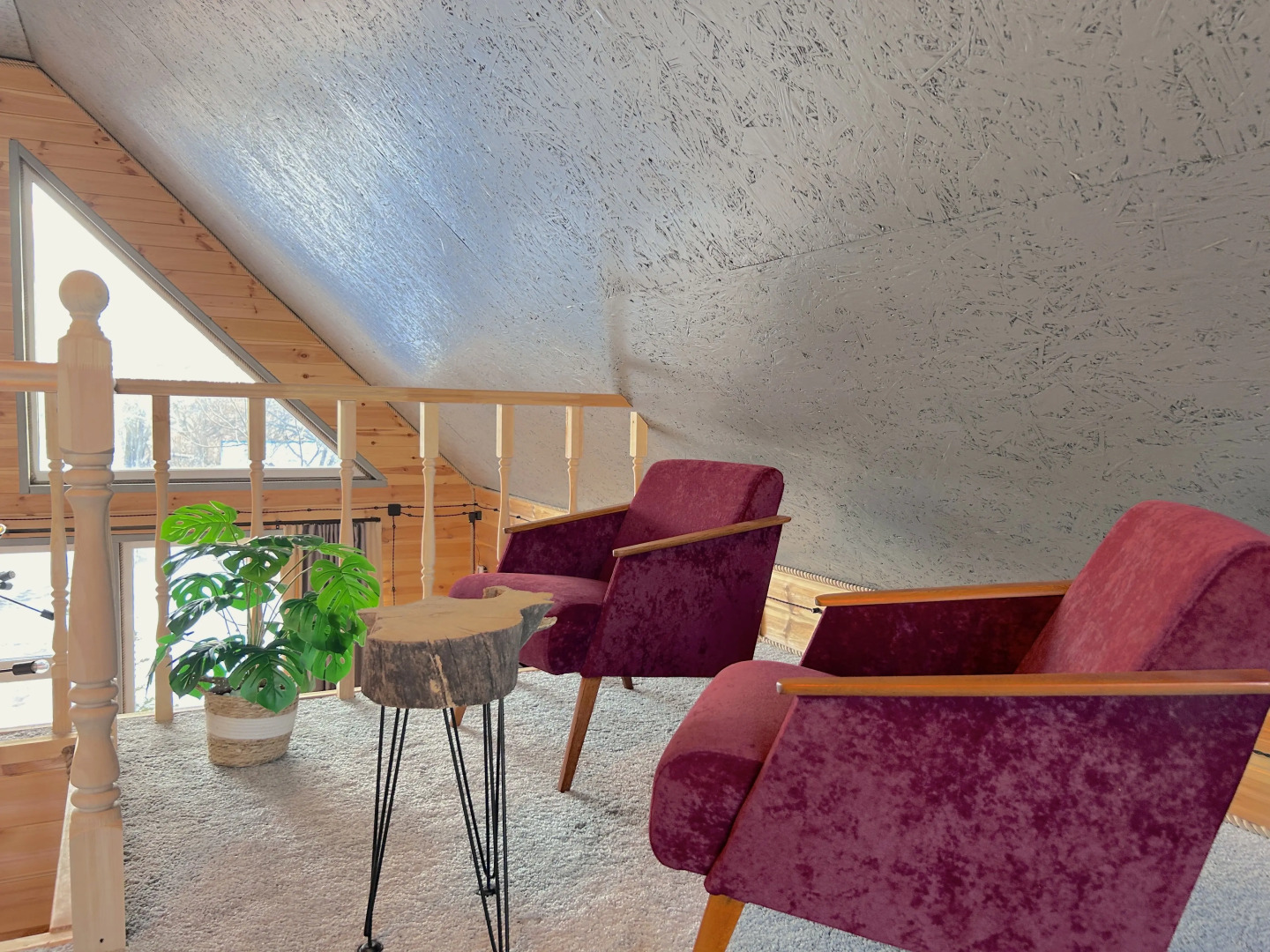 Частный дом с Баней Барн Хаус в стиле Лофт-Бохо