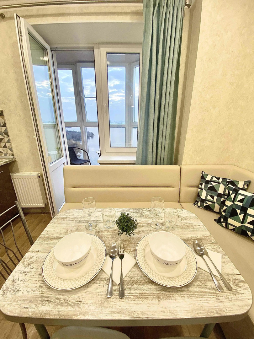 Апартаменты с видом на воду в ЖК Дельфин