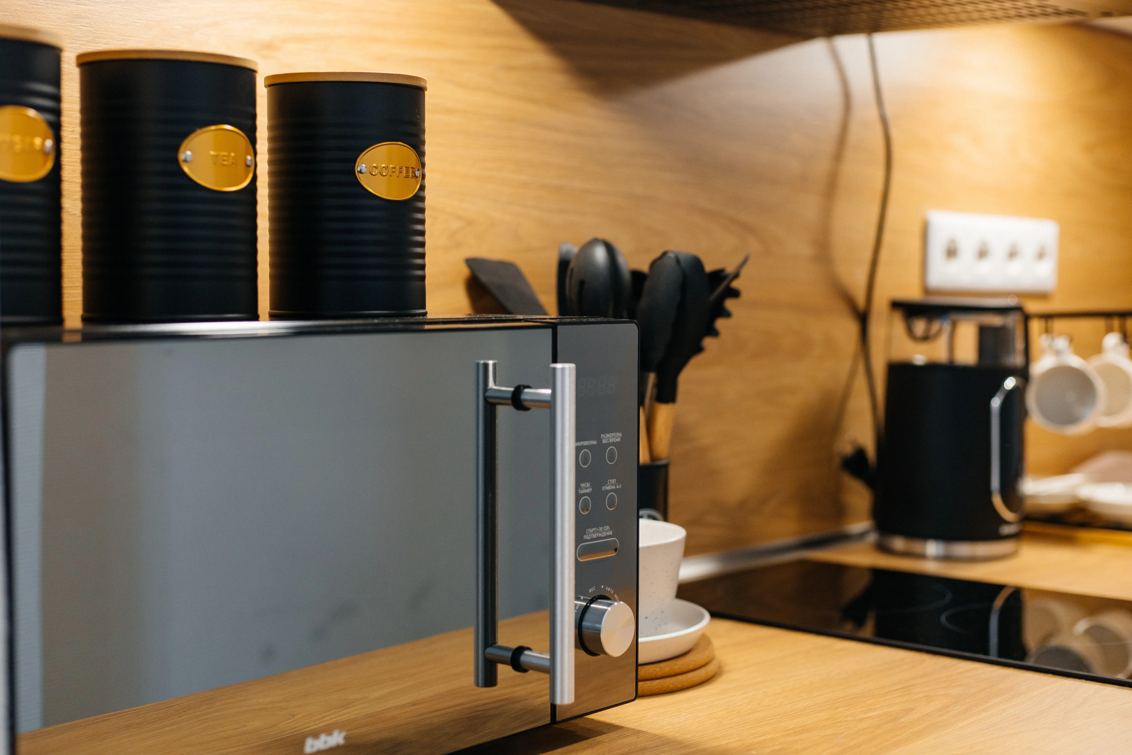 Апартаменты ApartH Deluxe с кухней и видом на Неву