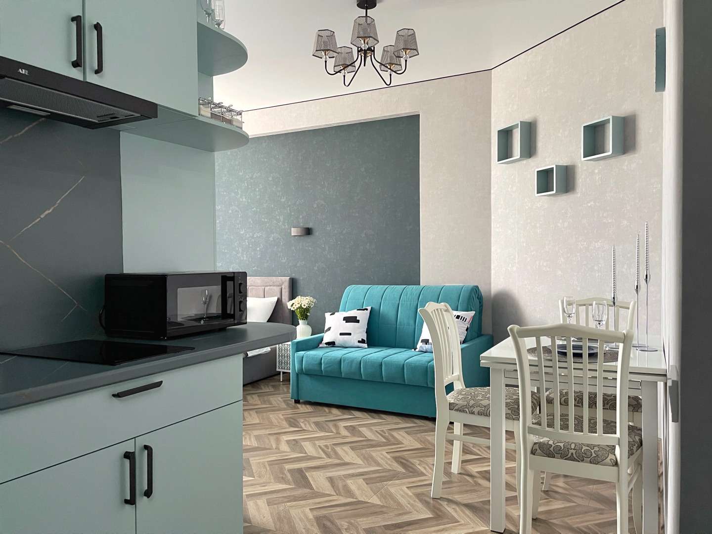 Квартира Студия Люкс Удачные Сутки с Видом на Машук Центр