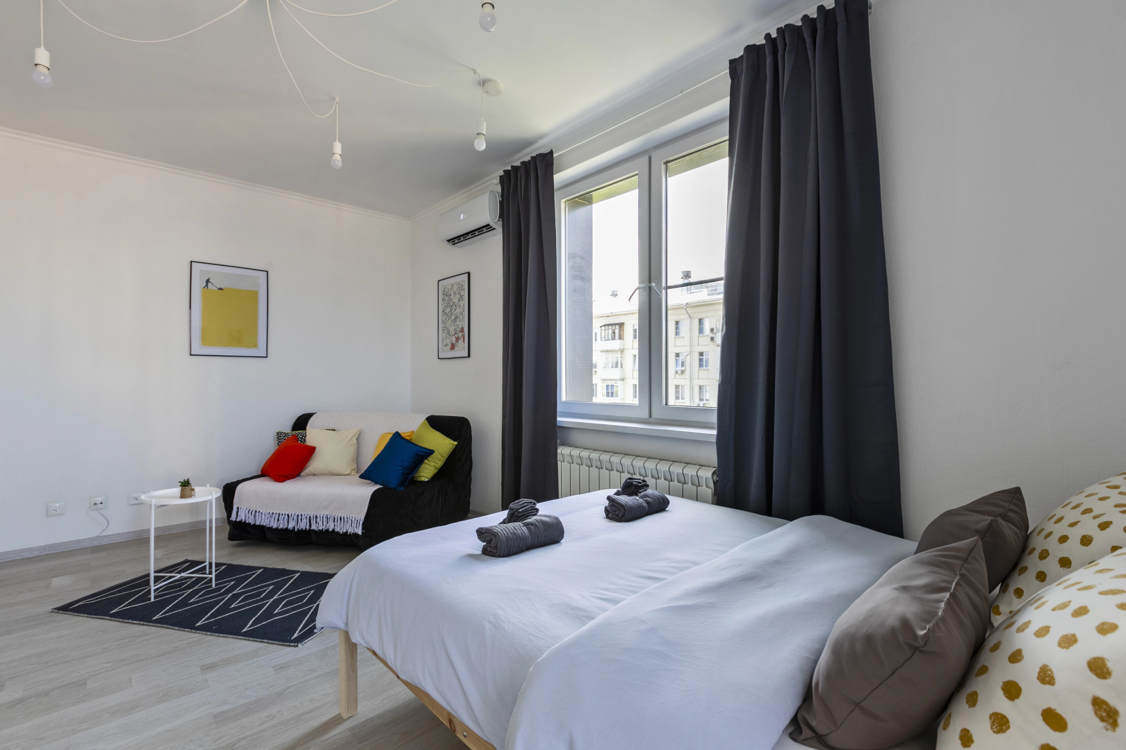 Great view 2-rooms Apartment 2 Min Walk to Raykin Plaza