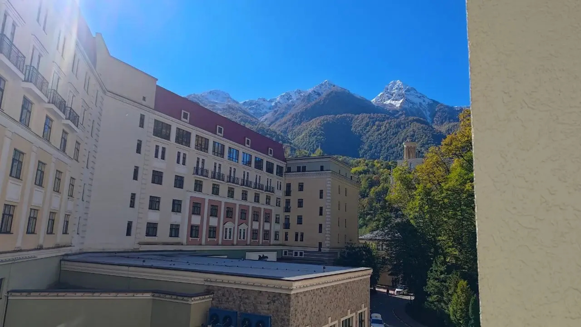 Апартаменты Студия в центре Роза Хутор, жить в горах