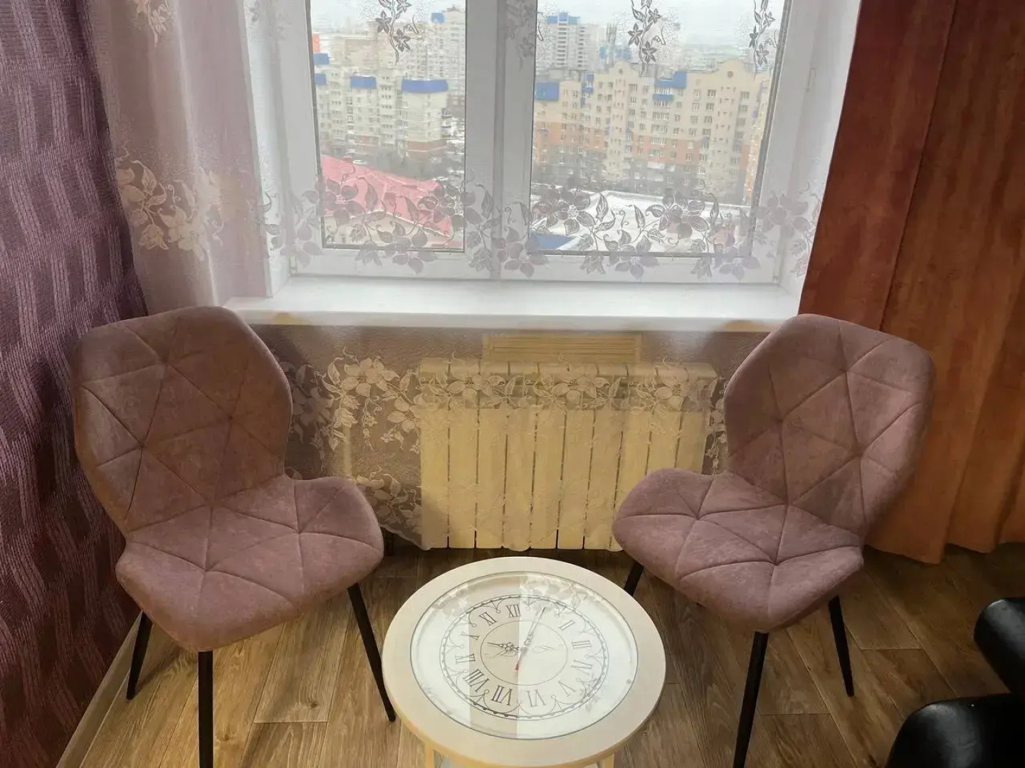 Квартира Уютная студия в центре Левобережья