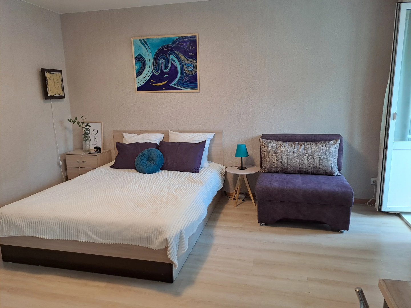 Квартира Уютная однокомнатная