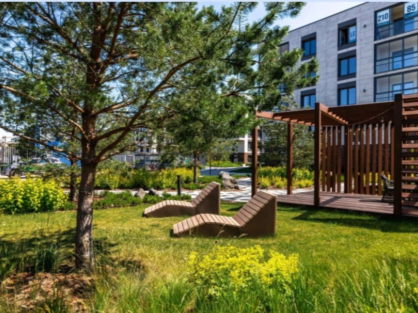 Апартаменты в доме с бассейном у Финского залива