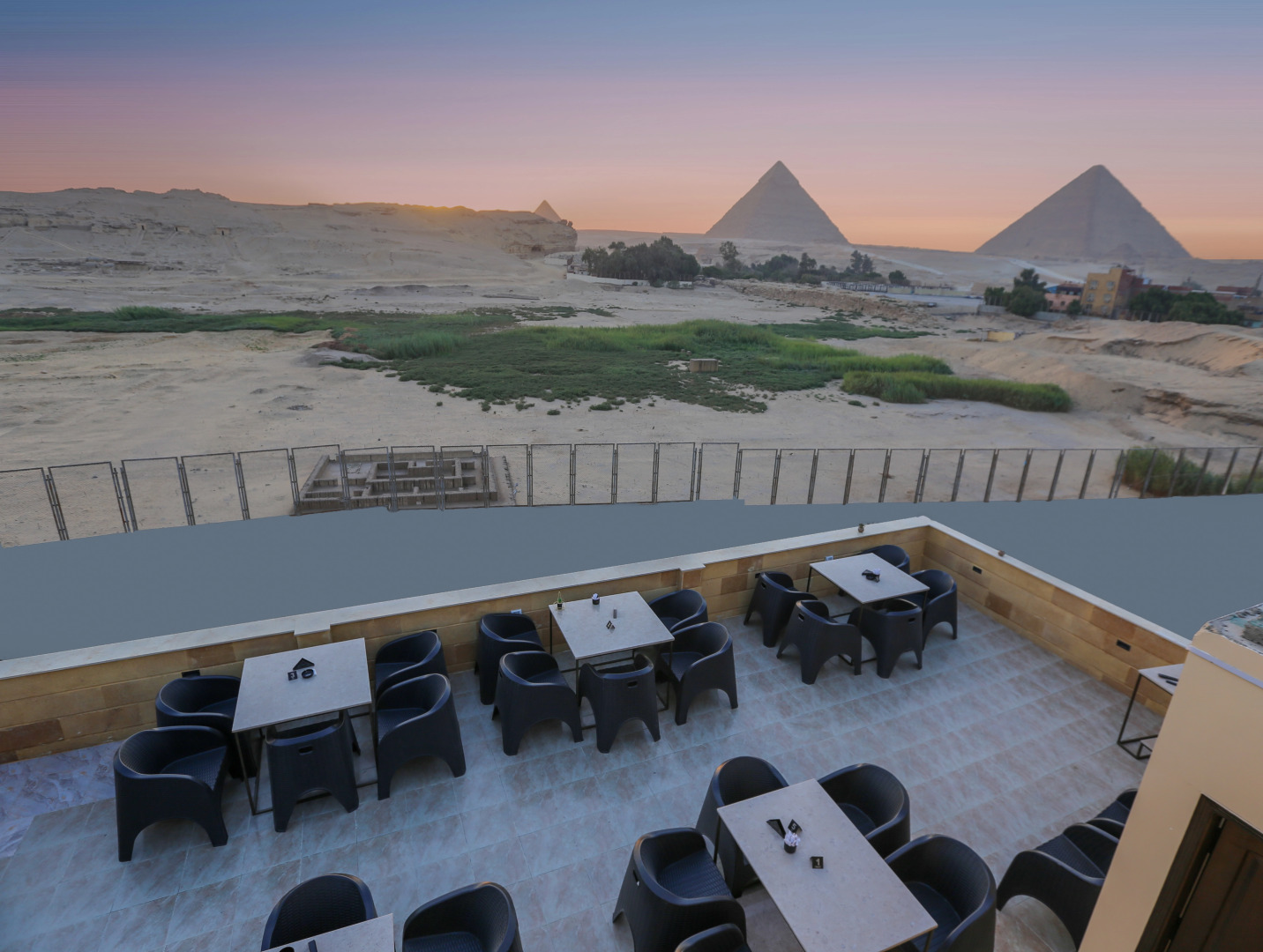 Отель Pyramids land