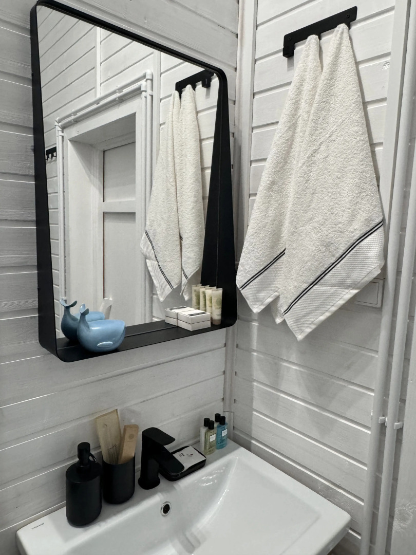 Частный дом Уютный дом в стиле барнхаус, с сауной, недалеко от реки