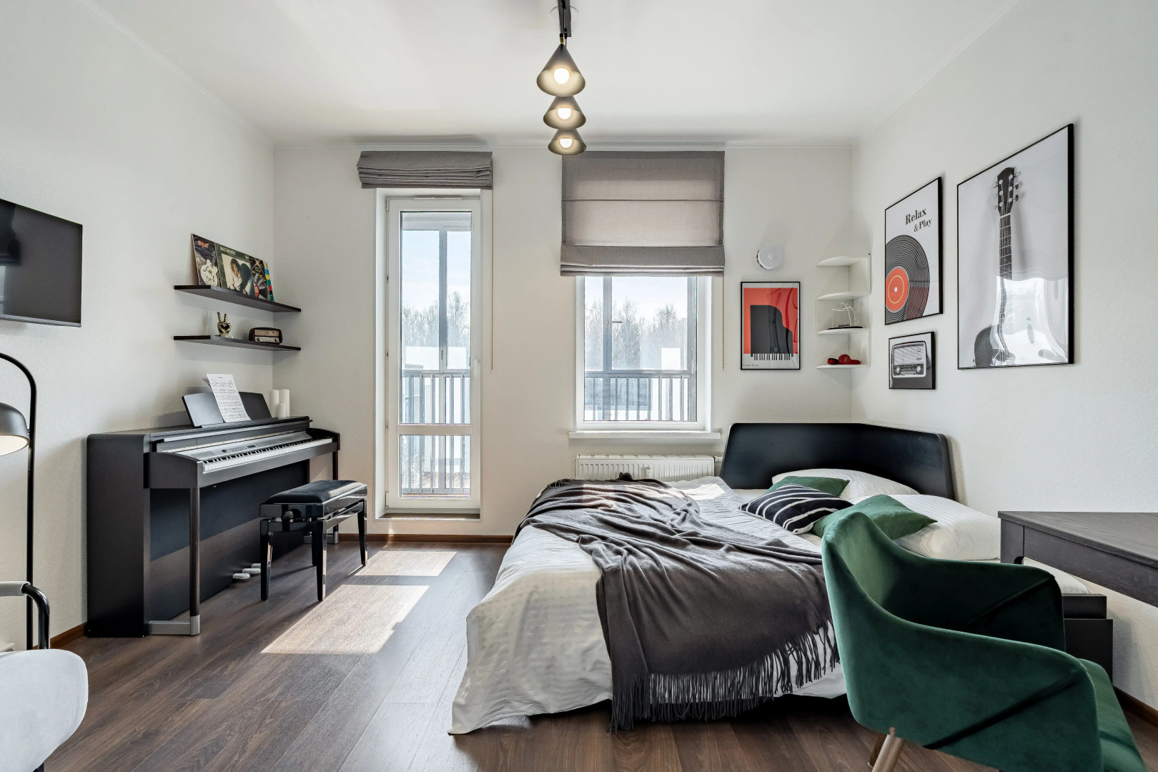 Квартира Piano у Елагина и Крестовского островов Satin home