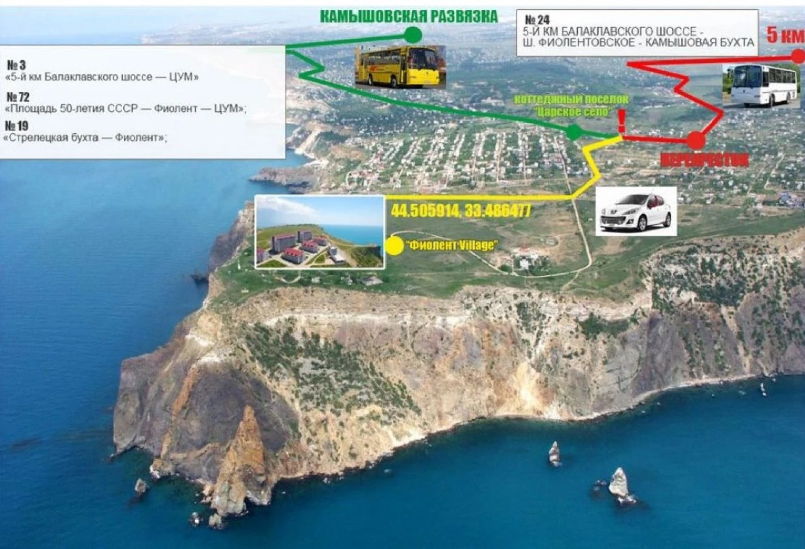 Апартаменты на Фиоленте Фиолент Виладж