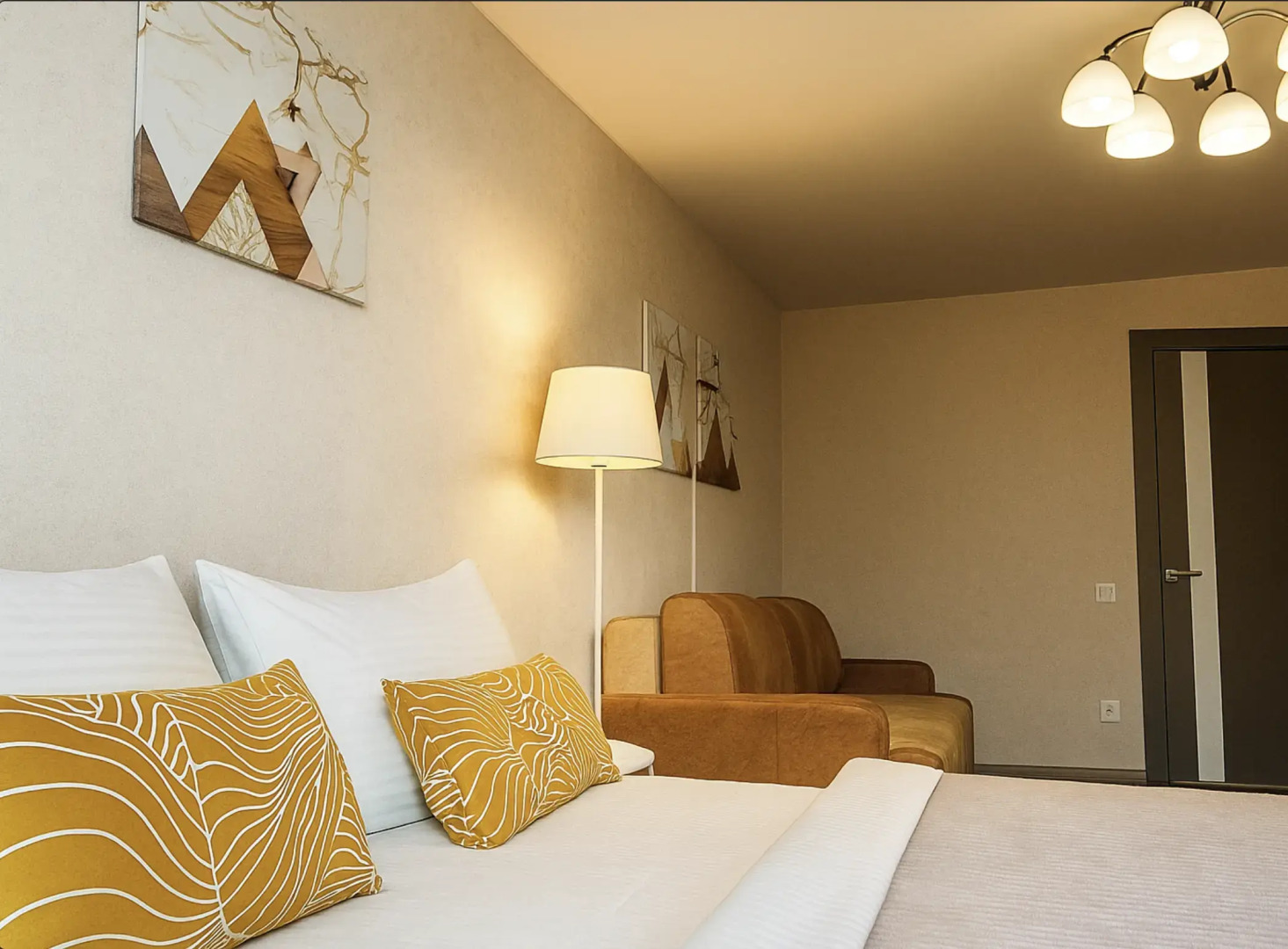 Квартира Aparts Pro Просторная 1-ком в новом ЖК Сокол на 23 этаже