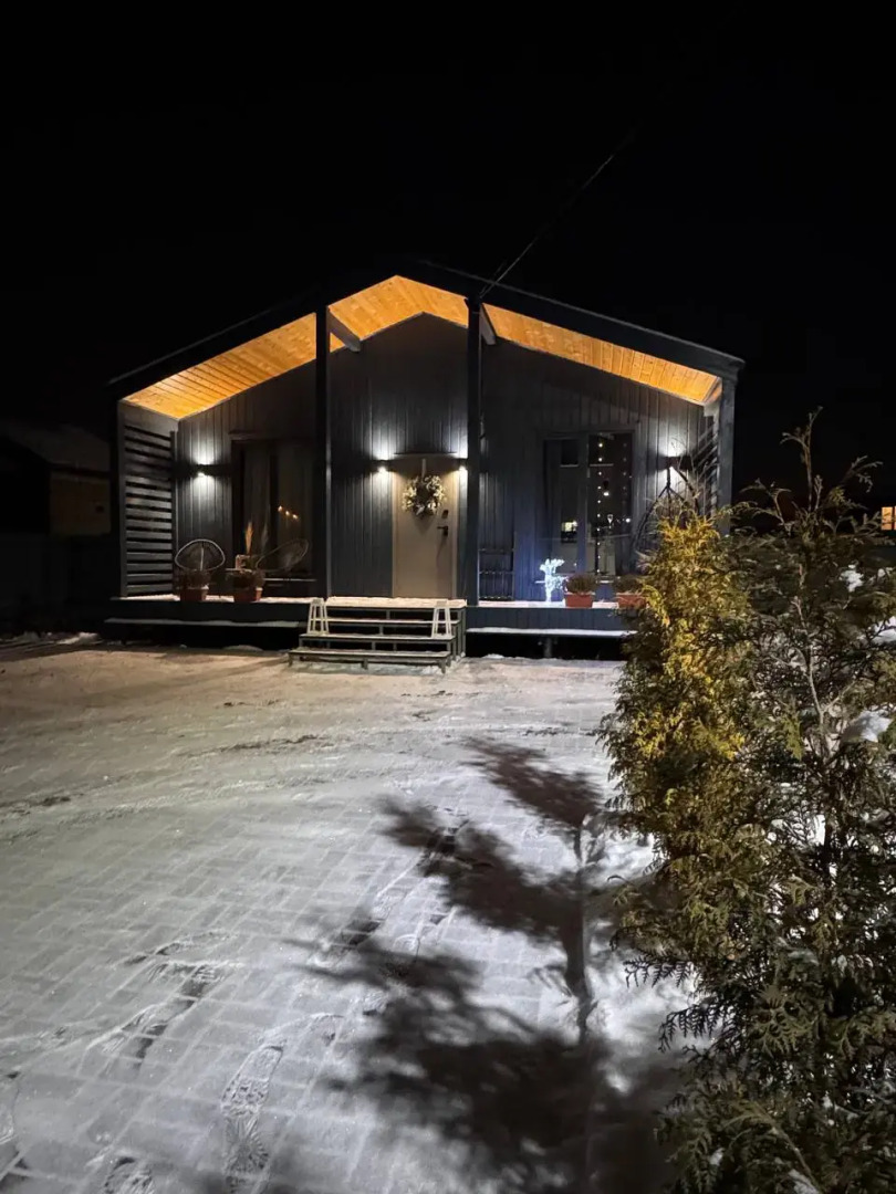 Частный дом Уютный дом в стиле барнхаус, с сауной, недалеко от реки