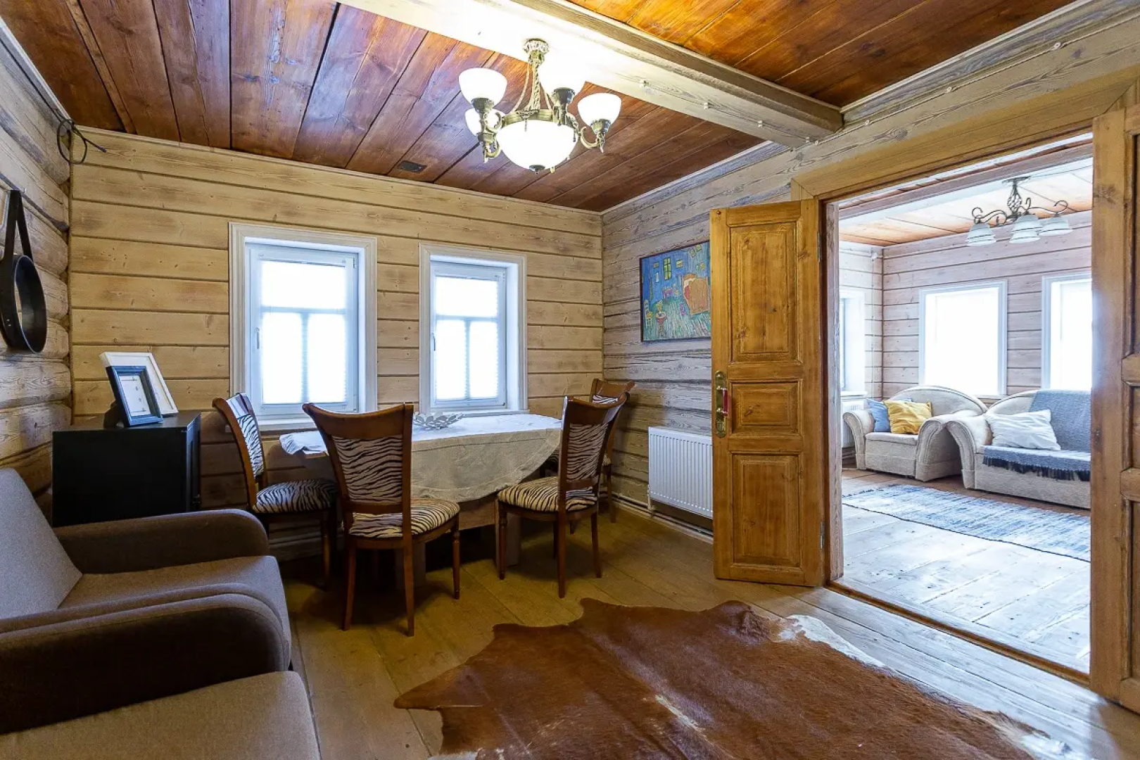 Частный дом с русской печью и баней