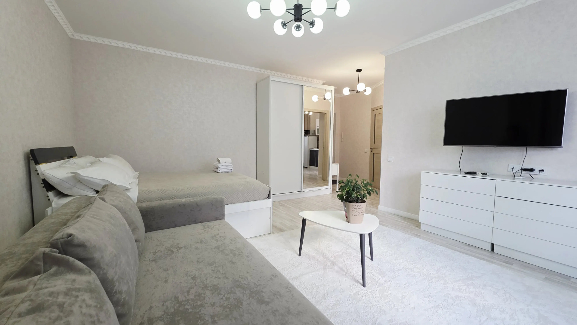 Апартаменты 1-комн для 4х человек