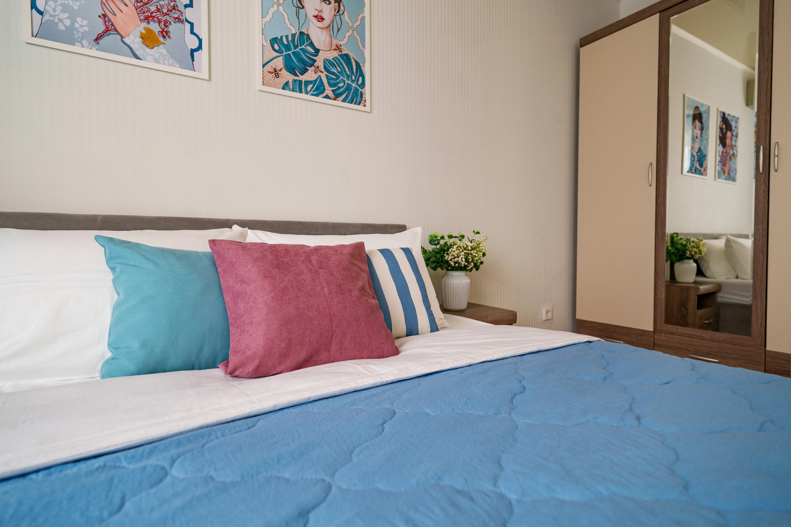 Квартира двухкомнатная Апарт-Отелика в Шаговой Доступности к Парку Галицкого