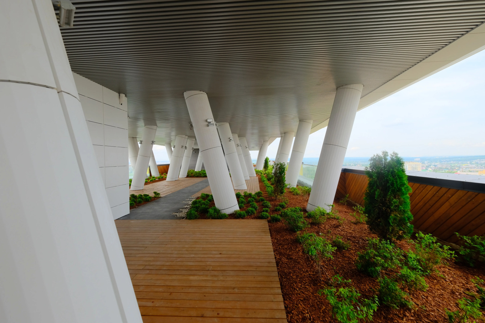 Апартаменты ЭКО на 20 Этаже в Доме с Парком на Крыше