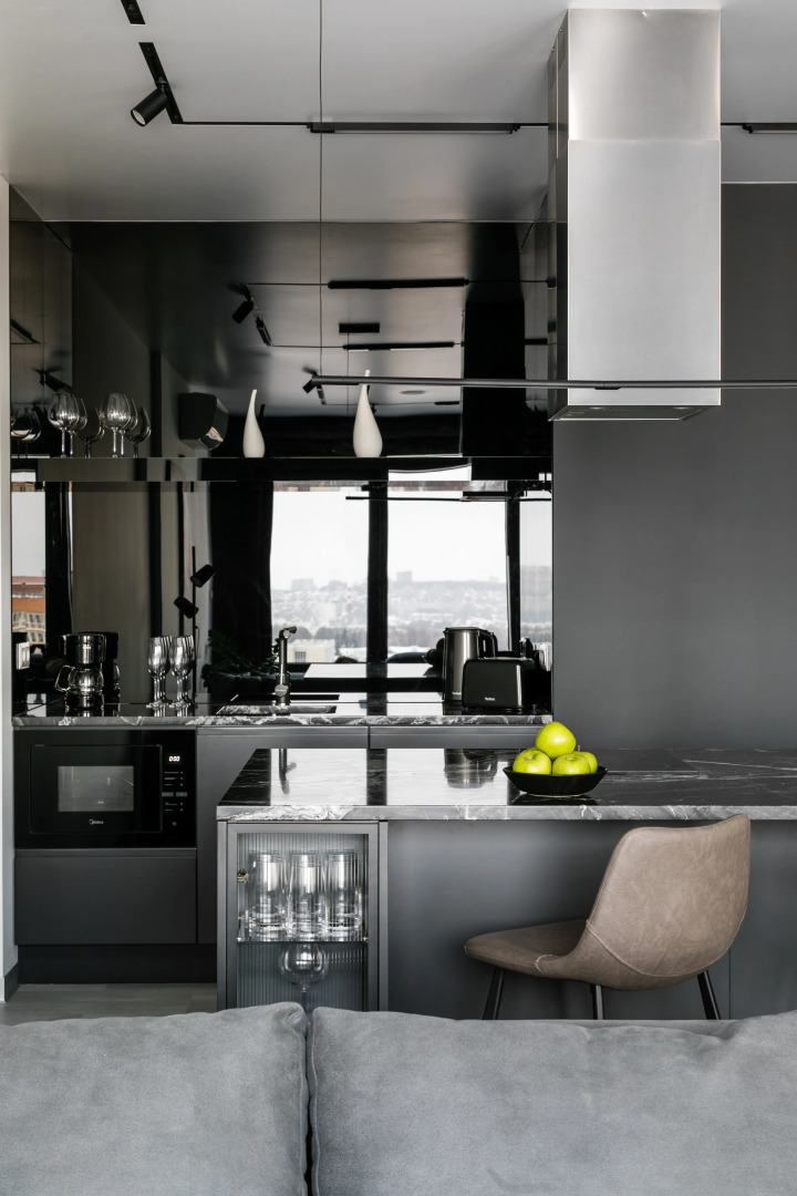 Апартаменты Loca Republic на 20 Этаже с Панорамным Видом