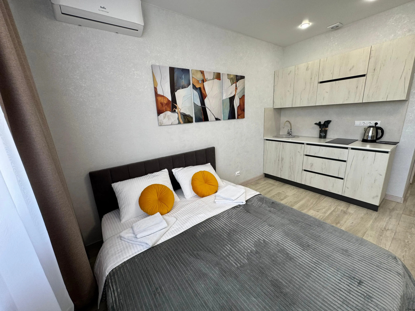 Квартира студия 30 м2 на 9 этаже 16 этажного дома